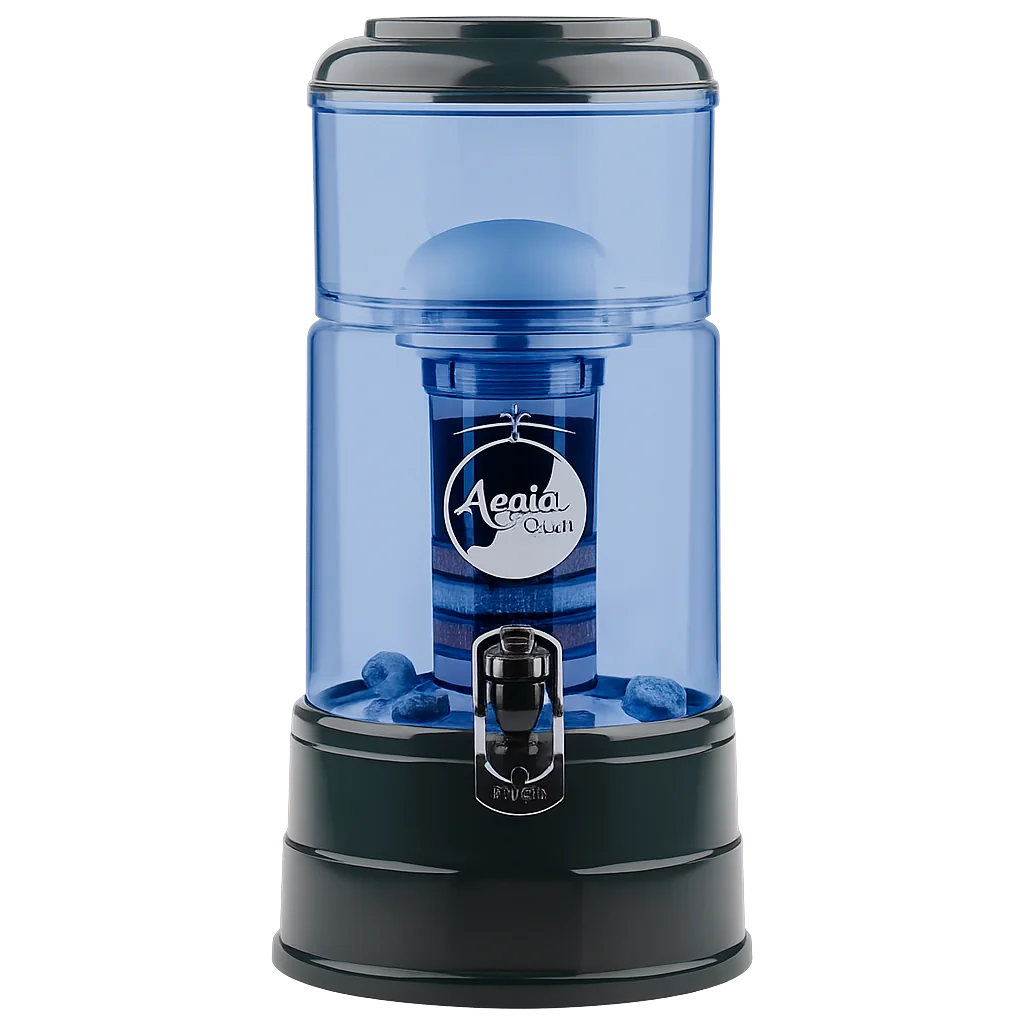 AcalaQuell Mini anthrazit blau