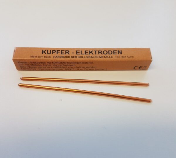 NeueWeltShop, Kupfer Stäbe Set, CM2000, Kolloide