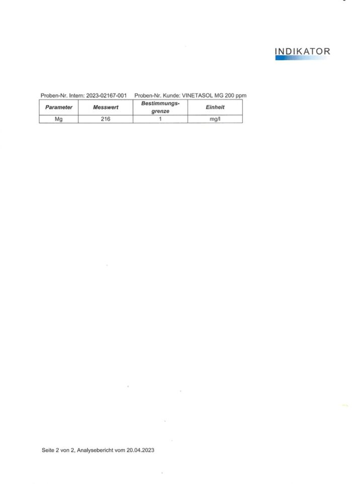 VINETASOL kolloidales Magnesium 200ppm 500ml – Bild 3