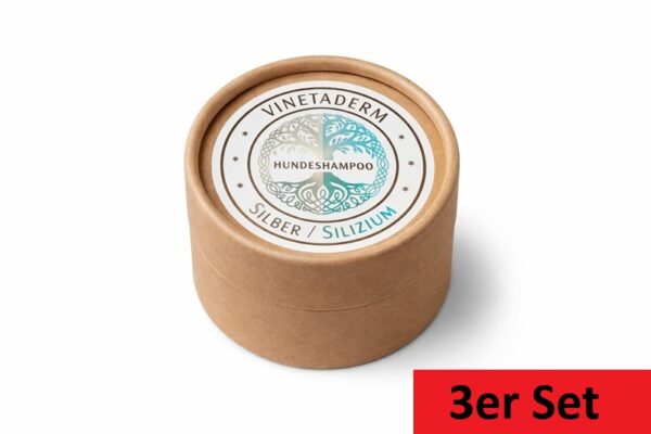 NeueWeltShop, Silber, Silizium, Shmapoobar, 3x50g, Kolloide, Vitaderm