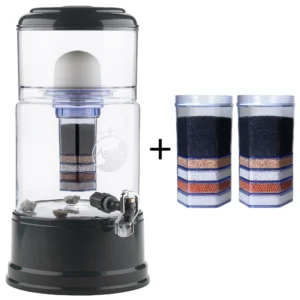 neueweltshop-acalaquell-standwasserfilter-einsteigerpaket-premium-grande-kristallklar-anthrazit