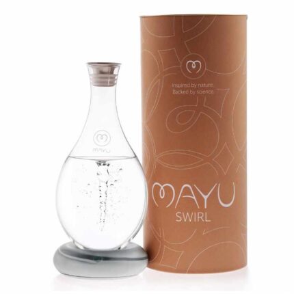 NeueWeltShop_Mayu_Swirl_greystone_Karaffe