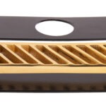Halter für Palo Santo Sticks, schwarz-gold, Metall mit Aluminium-Innenteil
