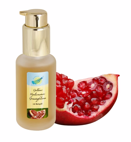 Goldenes Hyaluronsäure-Granatapfel Serum 50 ml