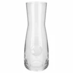 Acala Glas-Karaffe Aurora 1 Liter mit Gravur Blume des Lebens