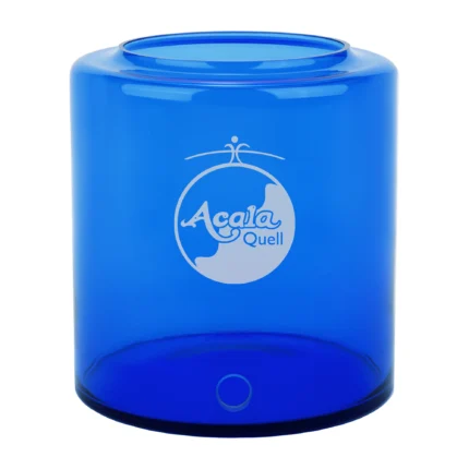 AcalaQuell® Glastank 5 Liter für Mini – Kristallklar oder Blau