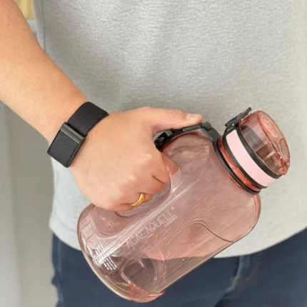 AcalaQuell MaxiGo 1,7 L Tritan Trinkflasche mit Griff – Ansicht 2