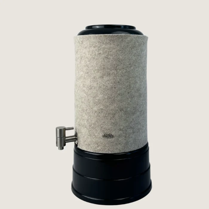 Acala Lichtschutz aus Schurwolle für Standfilter – Beige oder Anthrazit