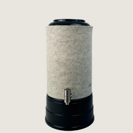 Acala Lichtschutz aus Schurwolle für Standfilter – Beige oder Anthrazit