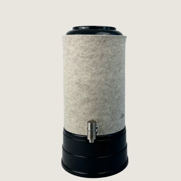 Acala Lichtschutz aus Schurwolle für Standfilter – Beige oder Anthrazit