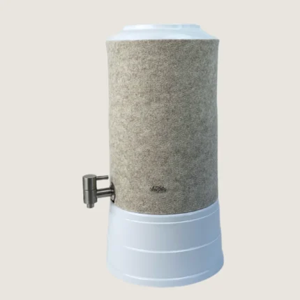 Acala Lichtschutz aus Schurwolle für Standfilter – Beige oder Anthrazit