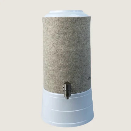 Acala Lichtschutz aus Schurwolle für Standfilter – Beige oder Anthrazit