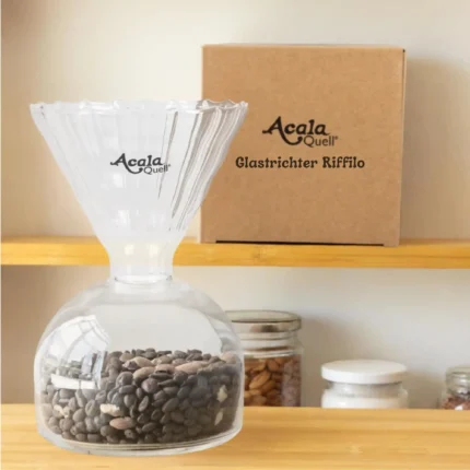 Riffilo Glas-Trichter aus Borosilikatglas