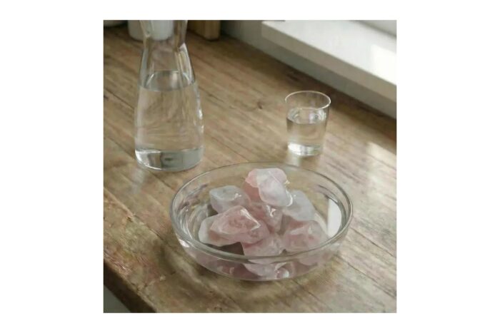 Acala Wassersteine Bergkristall, Rosenquarz & Amethyst – 250 g – Ansicht 3