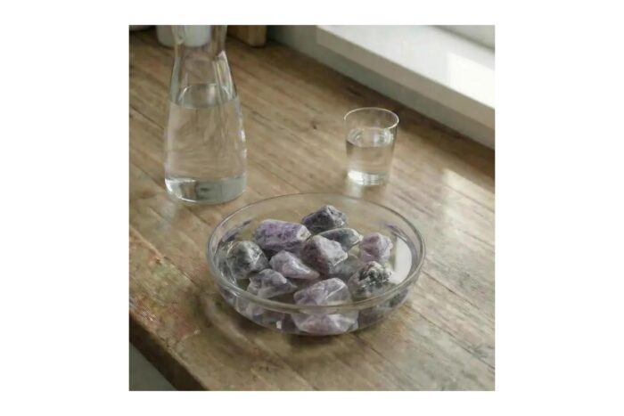 Acala Wassersteine Bergkristall, Rosenquarz & Amethyst – 250 g – Ansicht 4