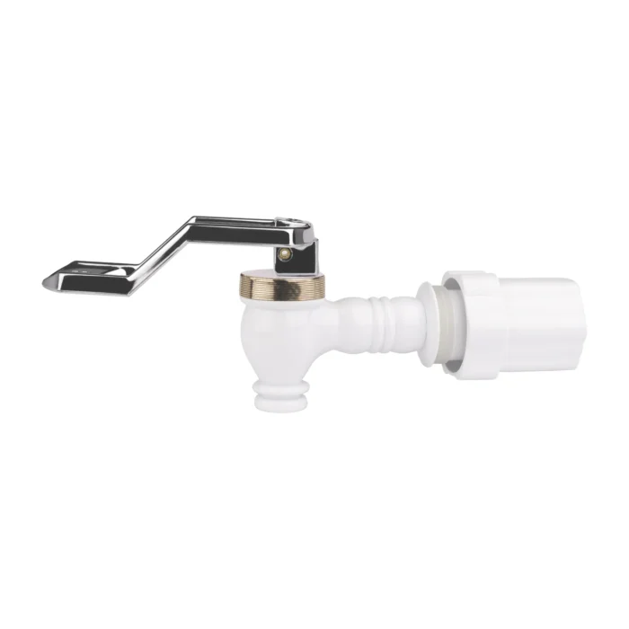 AcalaQuell® Kunststoffhahn weiß für Standwasserfilter – inkl. Dichtungen