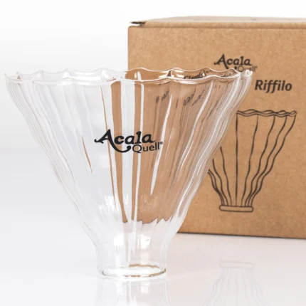 Riffilo Glas-Trichter aus Borosilikatglas