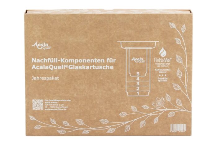 AcalaQuell Jahrespaket Glaskartusche für Mini & Midi – Ansicht 3