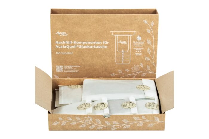 AcalaQuell Jahrespaket Glaskartusche für Smart, Grande & Luna – Ansicht 3