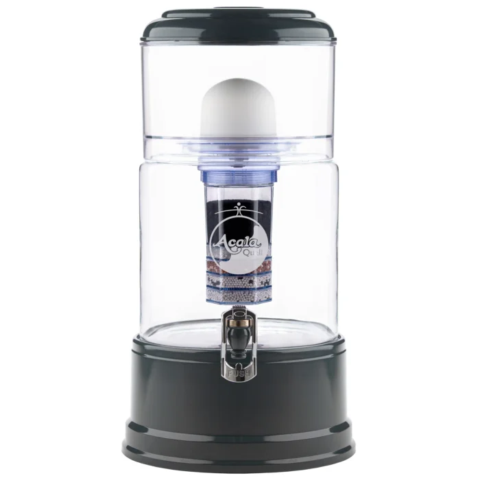 AcalaQuell Advanced Wasserfilter Kristallklar / Anthrazit