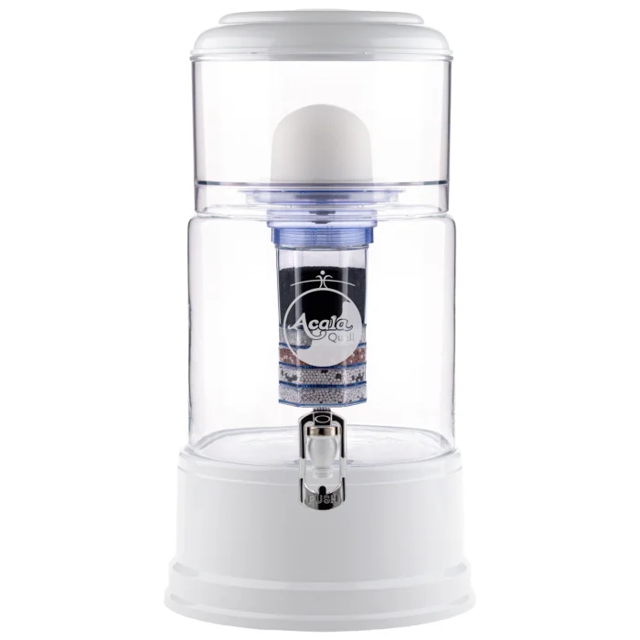 AcalaQuell Advanced Wasserfilter Kristallklar / Weiß