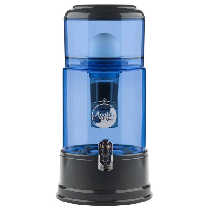 AcalaQuell Grande Wasserfilter Blau / Anthrazit