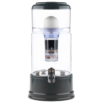 AcalaQuell Grande Wasserfilter Kristallklar / Anthrazit