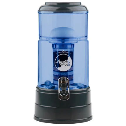 AcalaQuell Mini Wasserfilter Blau / Anthrazit