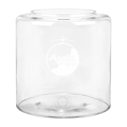 AcalaQuell® Glastank 5 Liter für Mini – Kristallklar oder Blau