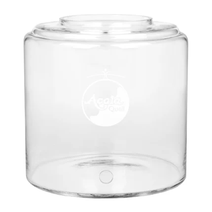 AcalaQuell® Glastank 8 Liter für Smart, Luna & Advanced – Kristallklar oder Blau