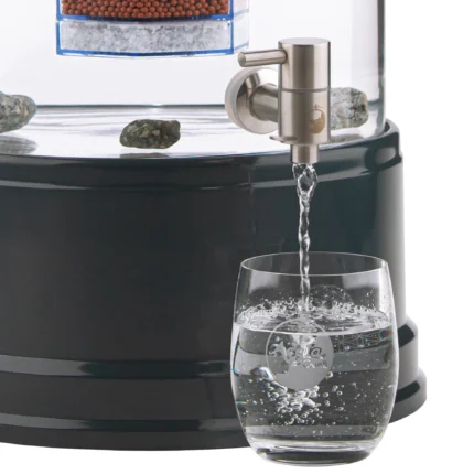 Edelstahlhahn Makino® für AcalaQuell® Standwasserfilter