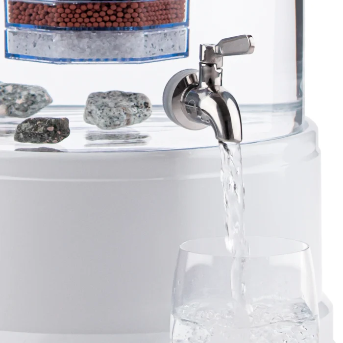Edelstahlhahn Yakawa® für AcalaQuell® Standwasserfilter