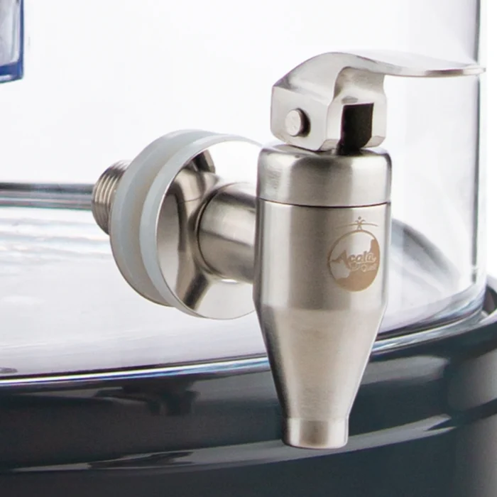 Edelstahlhahn Yamashita® für AcalaQuell® Standwasserfilter