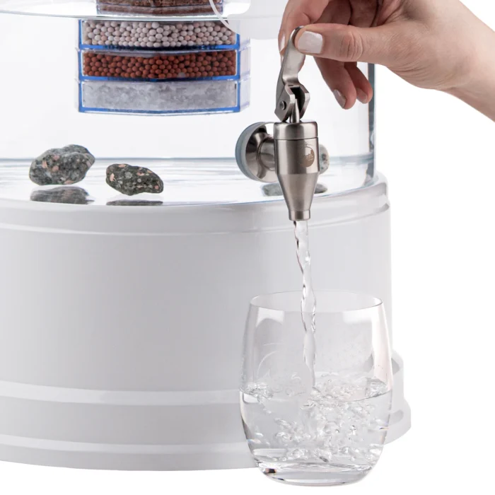 Edelstahlhahn Yamashita® für AcalaQuell® Standwasserfilter