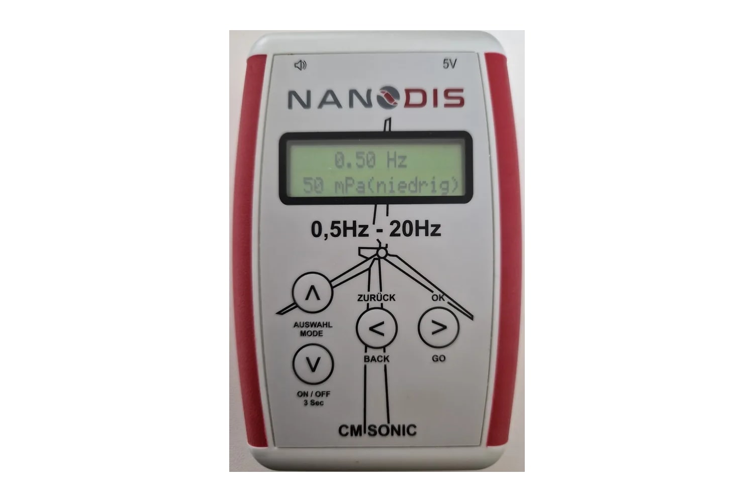 Infraschall-Messgerät CM-SONIC Infraschall-Messgerät CM-SONIC – Infraschall messen von 0,5 bis 20 Hz
