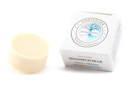 Shampoobar mini Silber-Silizium mit Verpackung