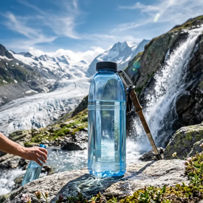 Acala Trinkflasche 8-Kant 1,0 L aus Tritan – Ansicht 4