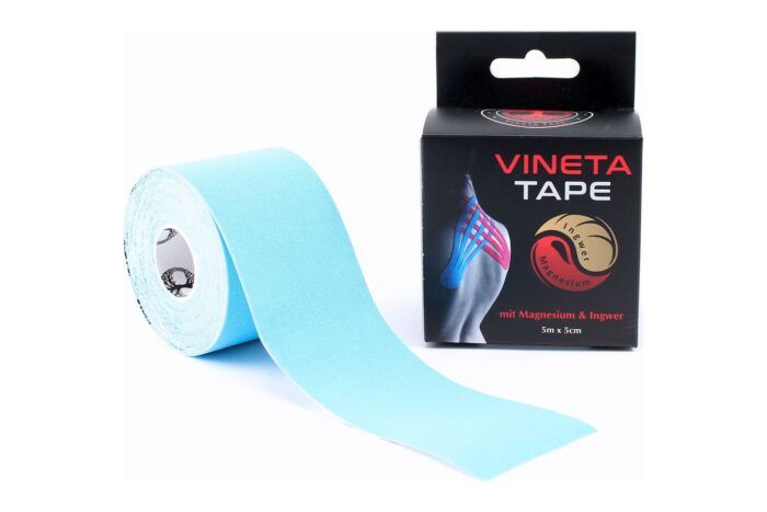 VINETATAPE hellblau – ausgerollte Tape-Rolle